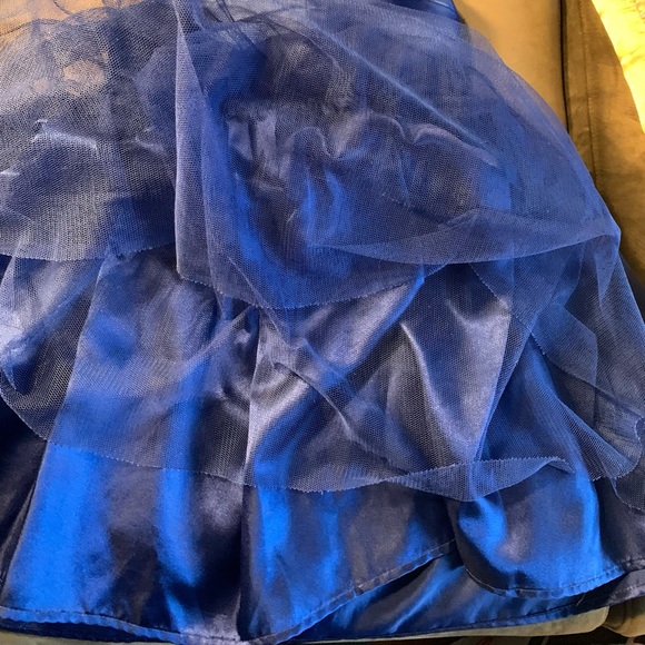 Gymboree royal blue holiday dress with jewels size 5 - Picture 3 of 8